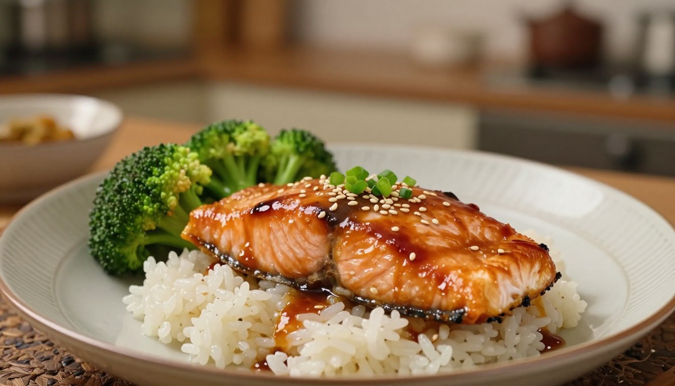 baked teriyaki salmon