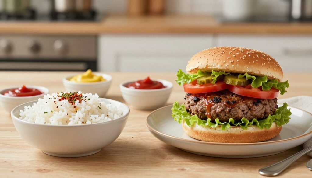 easy hamburger and rice recipes