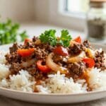 ground meat and rice recipes