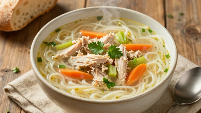 Simple Chicken Noodle Soup Recipe