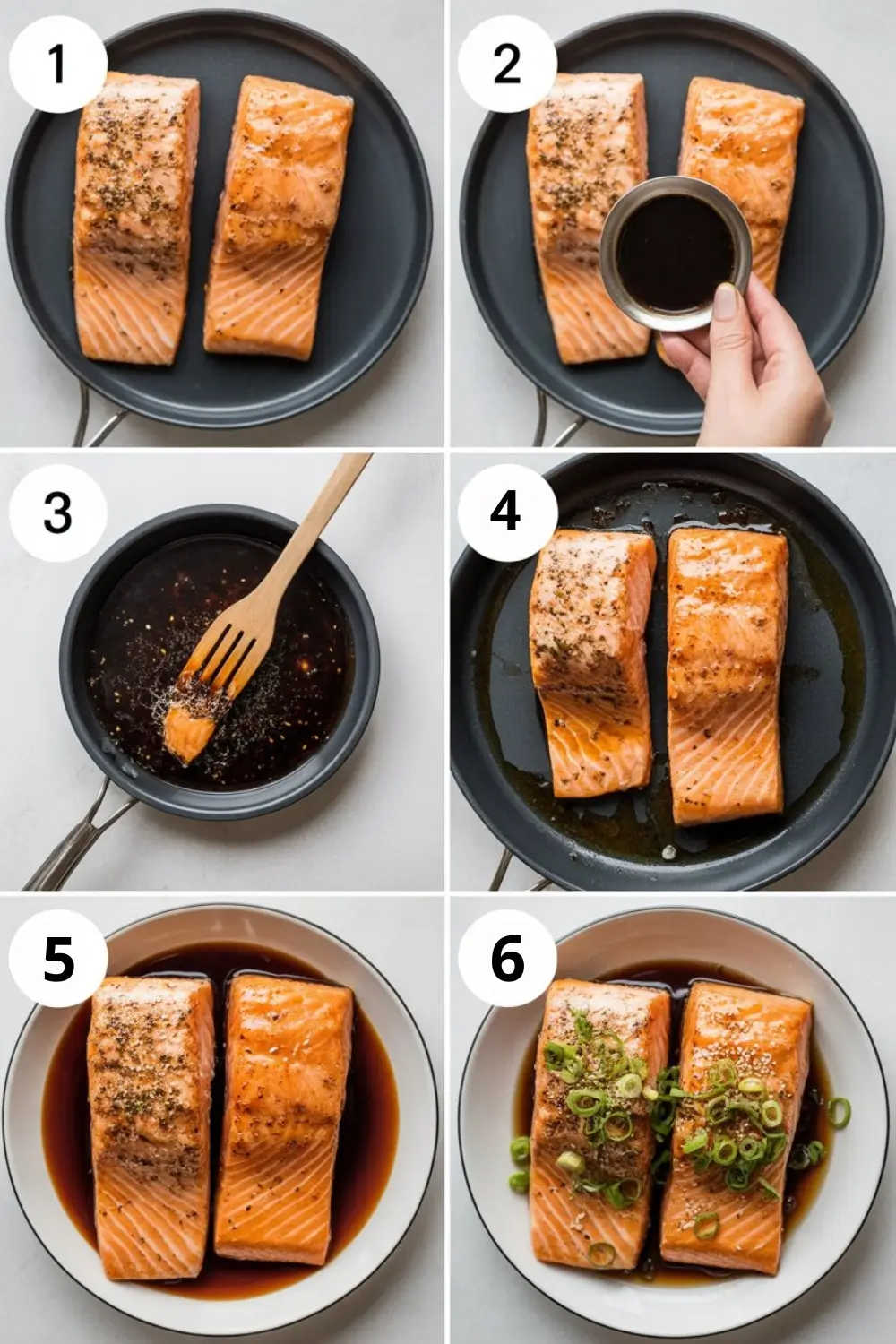 Step-by-Step asian salmon recipe
