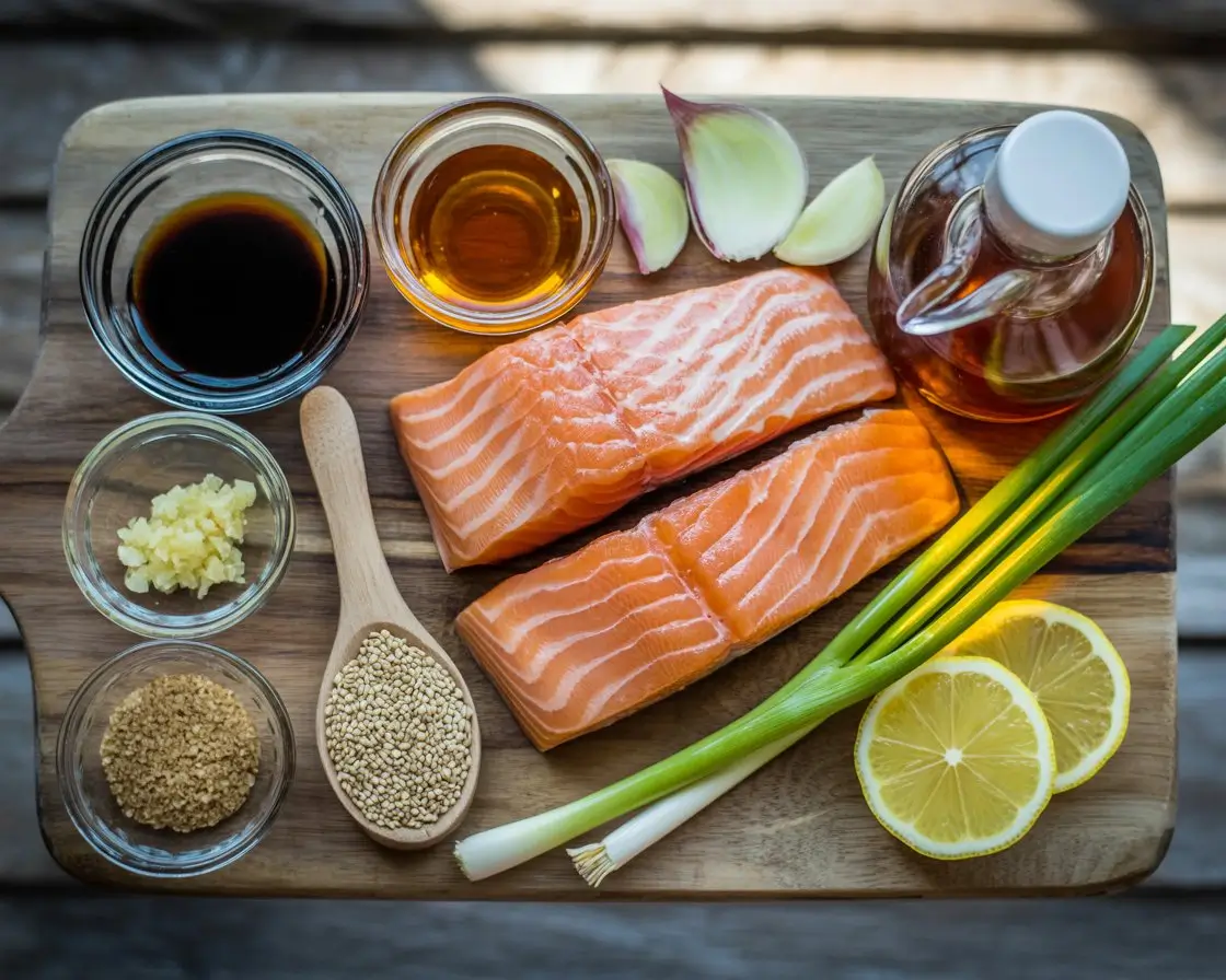 baked teriyaki salmon