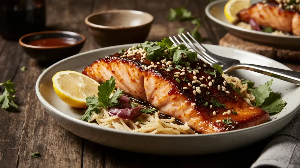 baked teriyaki salmon