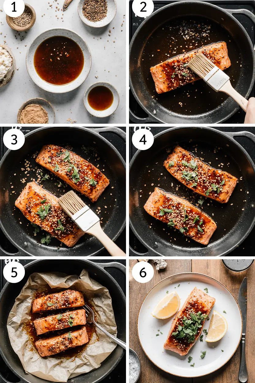 baked teriyaki salmon