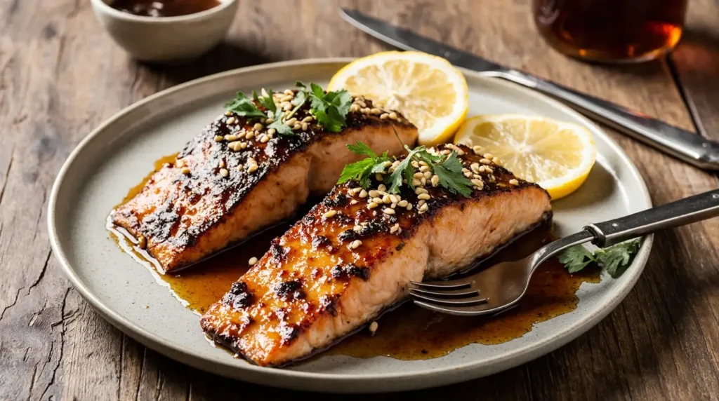 baked teriyaki salmon