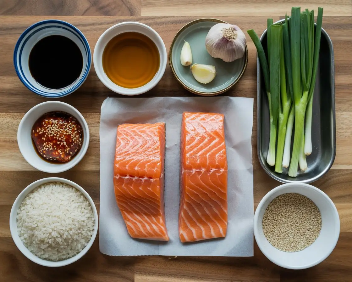 Ingredients asian salmon recipe