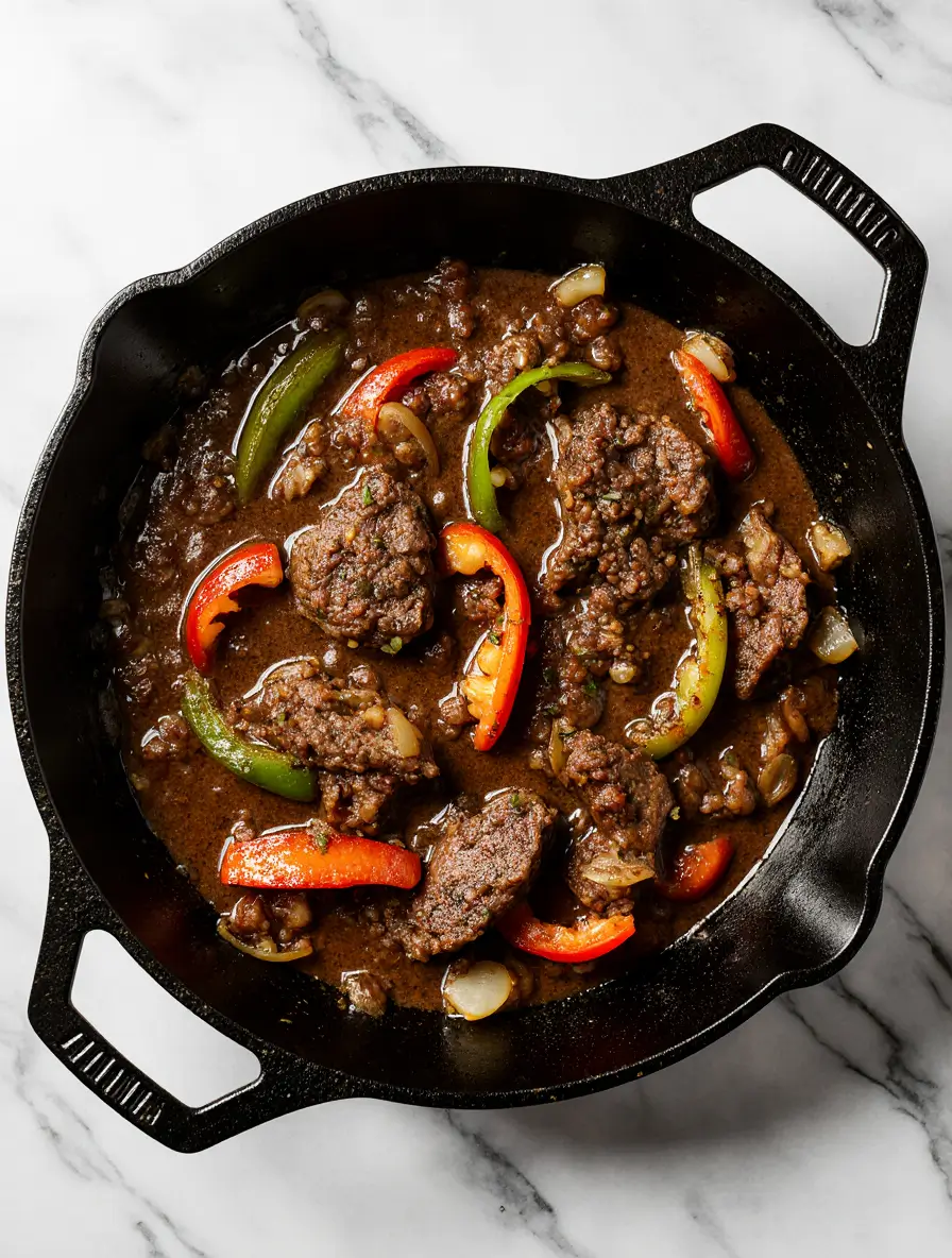 easy pepper steak recipe