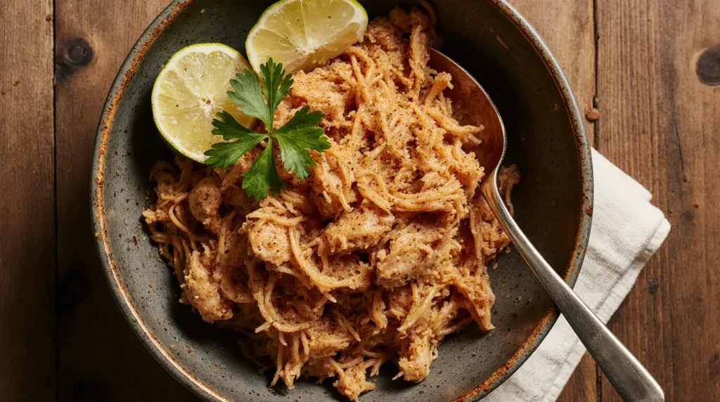 shredded chicken recipe