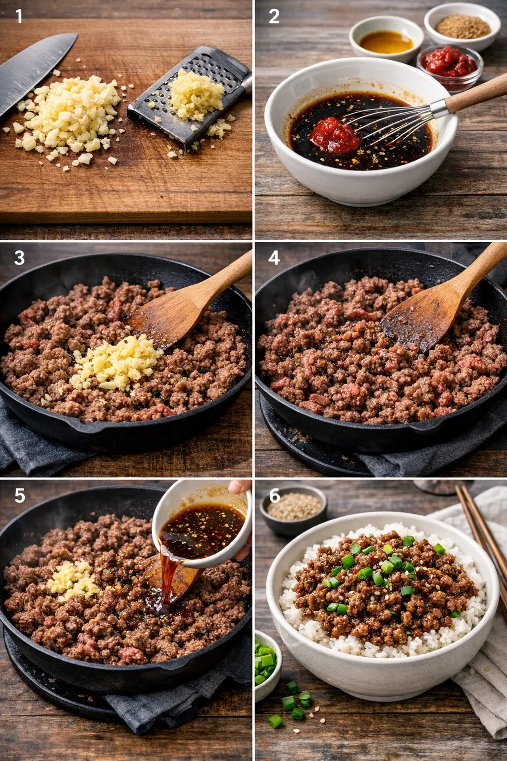 Korean Ground Beef Recipe