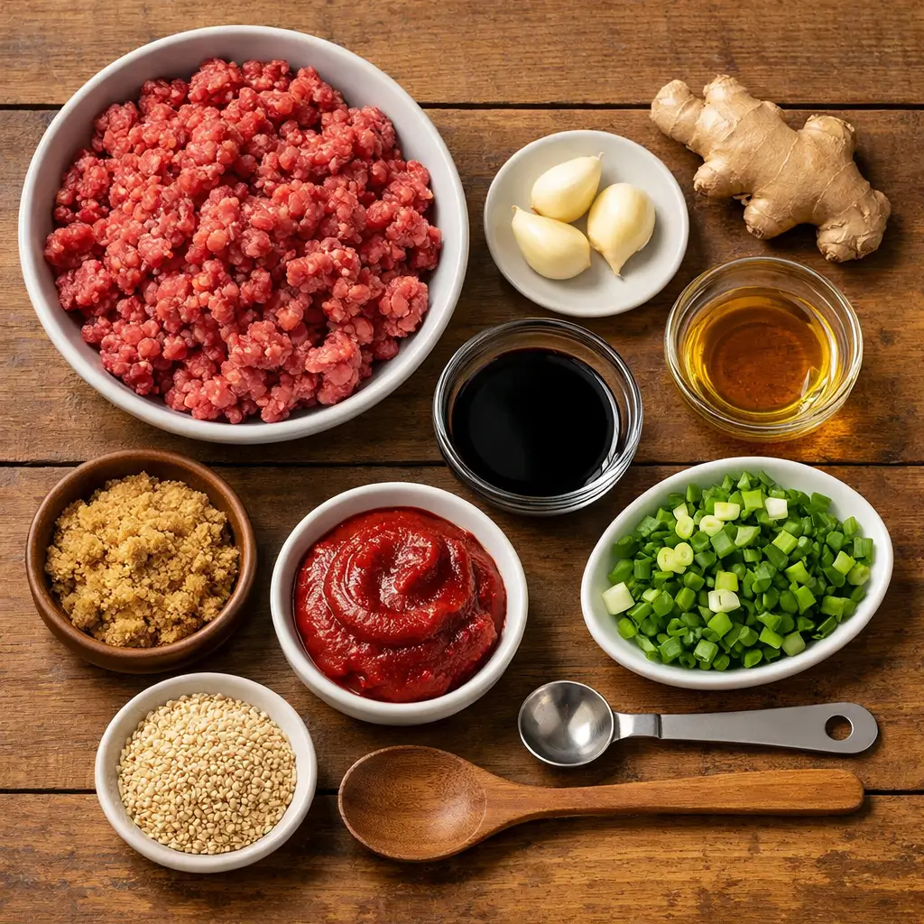 Ingredients Korean Ground Beef Recipe