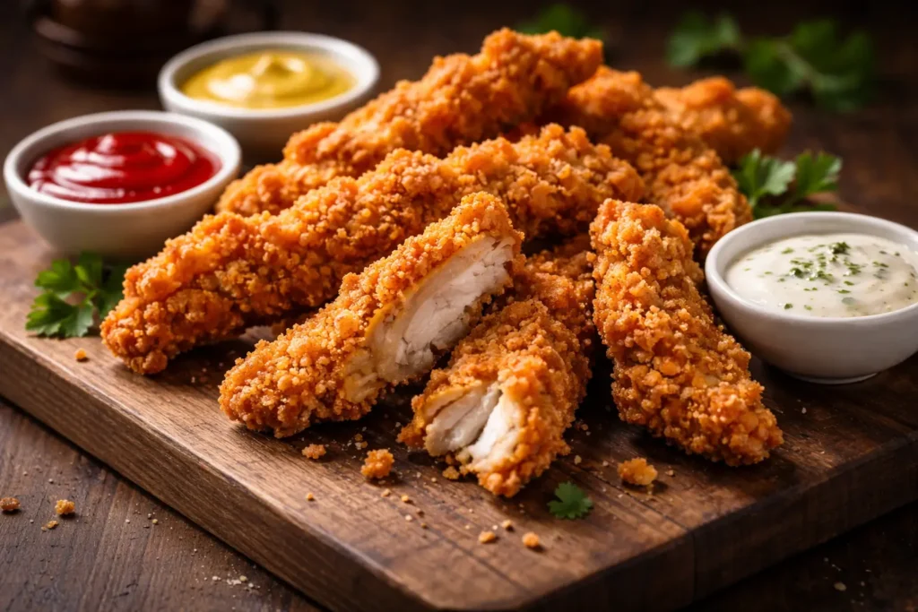 fried chicken strips recipe