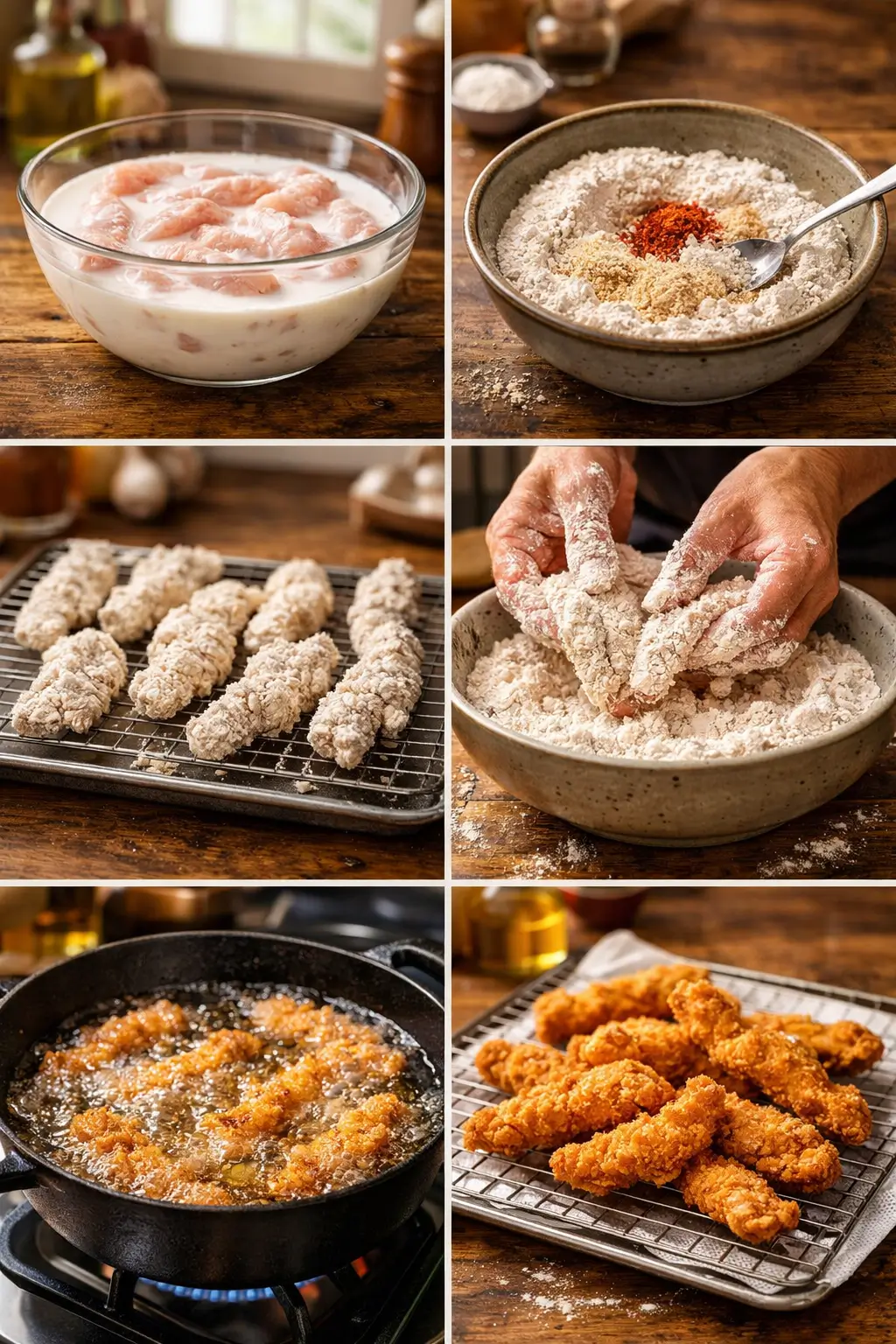 fried chicken strips recipe