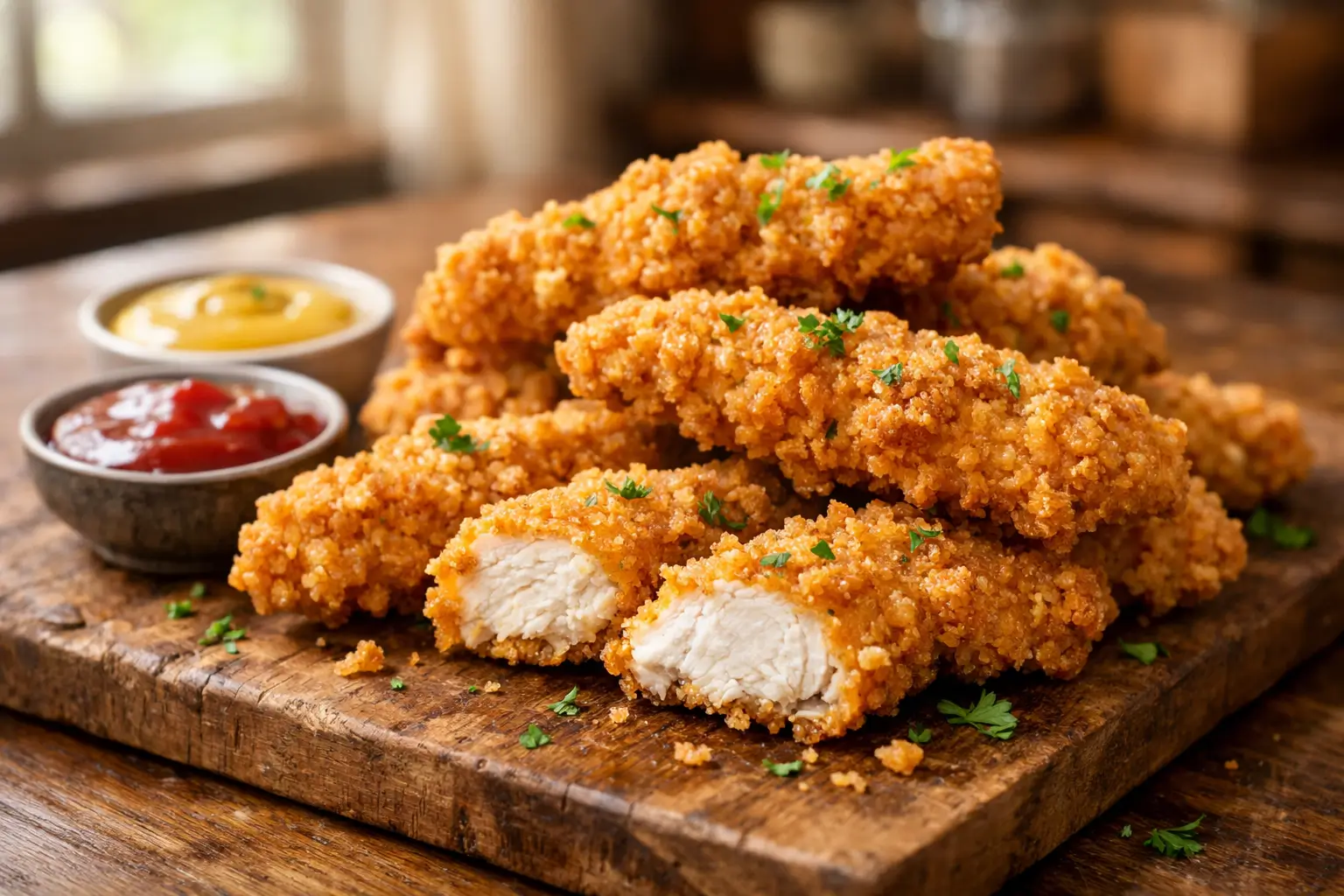 fried chicken strips recipe