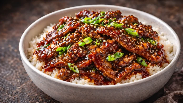 mongolian beef recipe