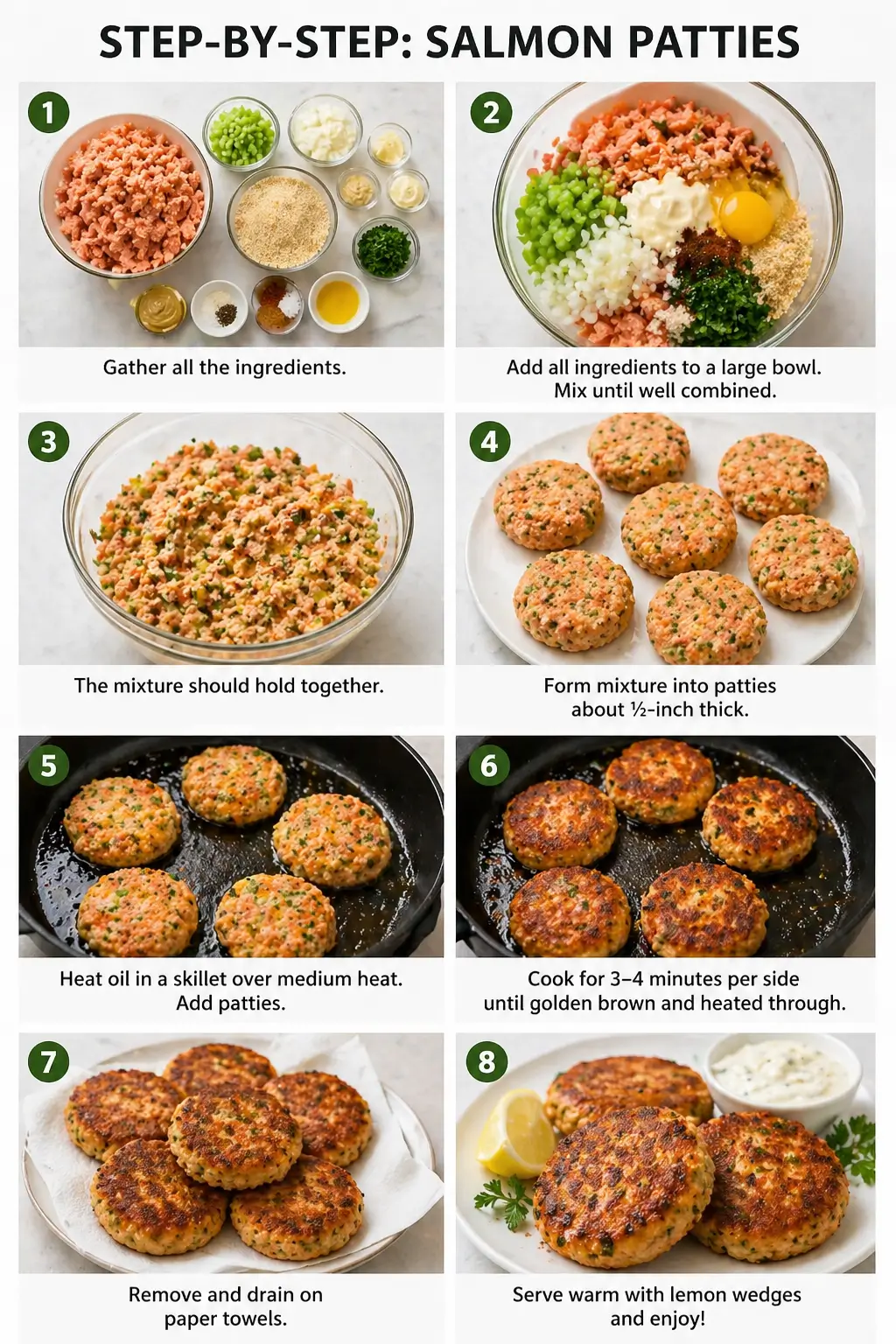 Recipe for Salmon Patties