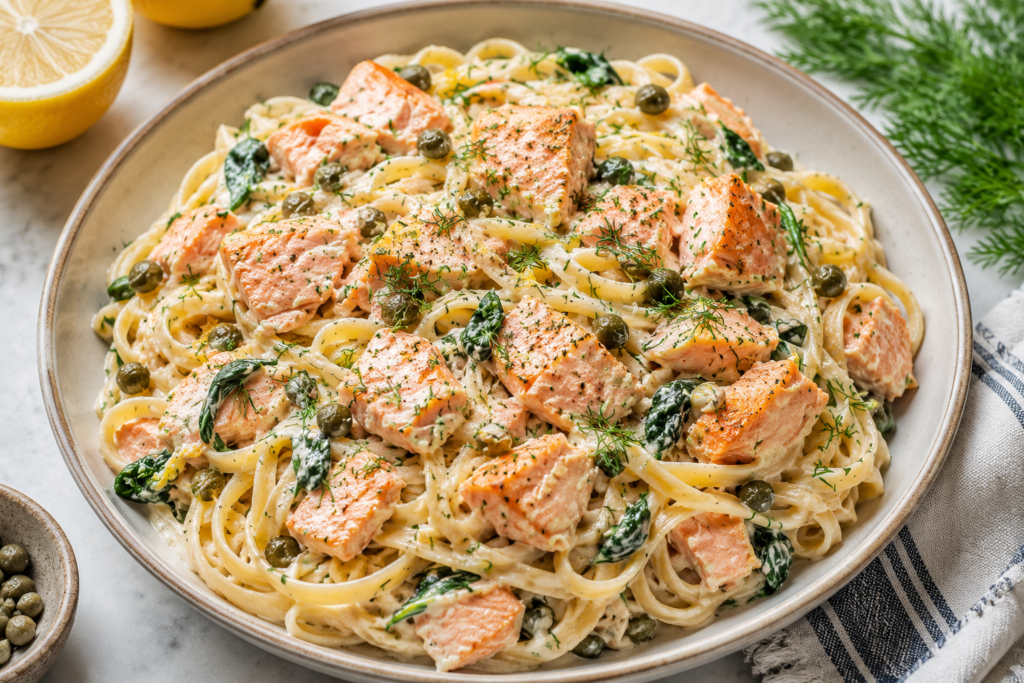 salmon pasta recipes