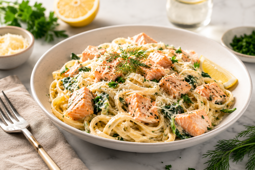 salmon pasta recipes