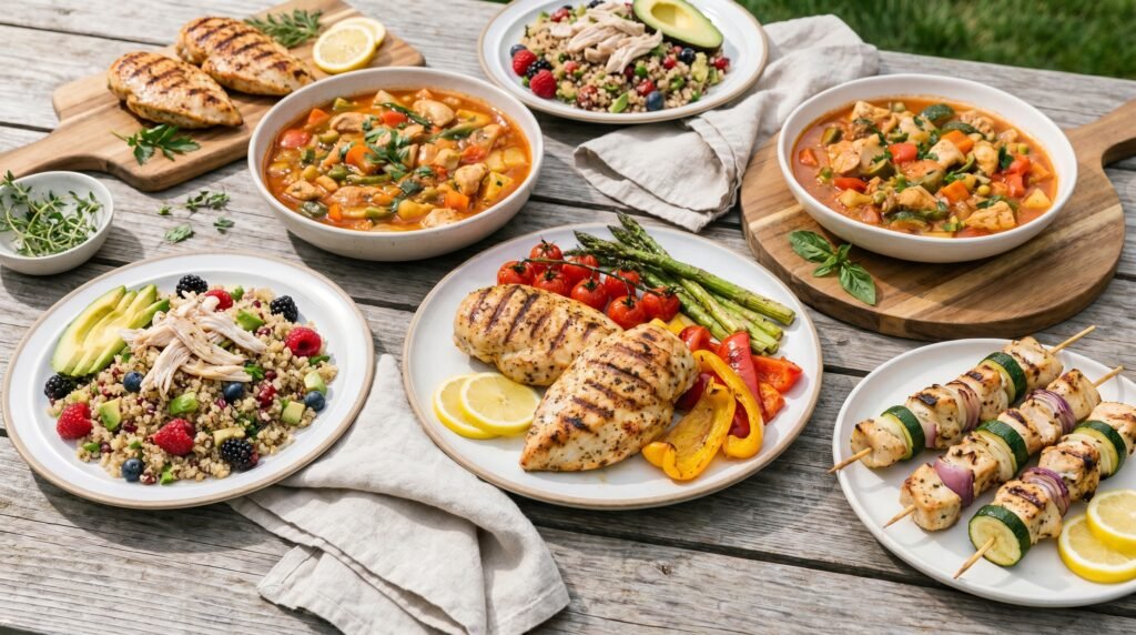 healthy chicken recipes