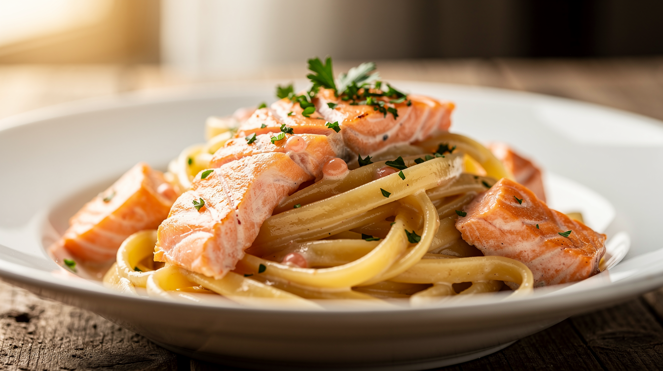 salmon pasta recipes